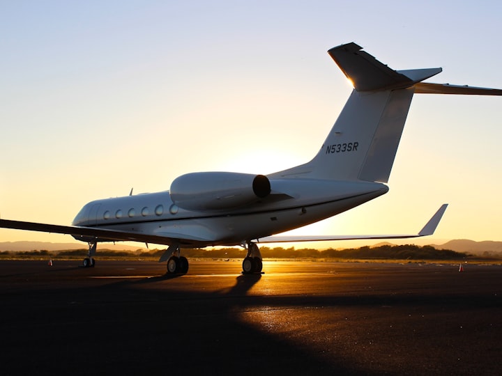 Jet on tarmac